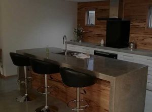 polished kitchen benchtop